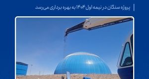  کارخانه کنسانتره سنگان نیمه اول 1404 به بهره برداری می‌رسد